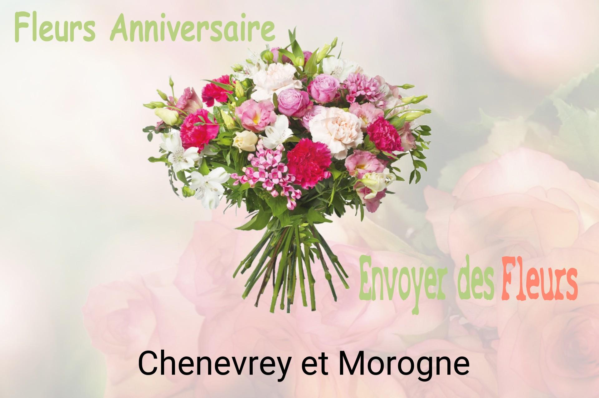 Bouquet de fleurs d’anniversaire livré à Chenevrey-et-Morogne